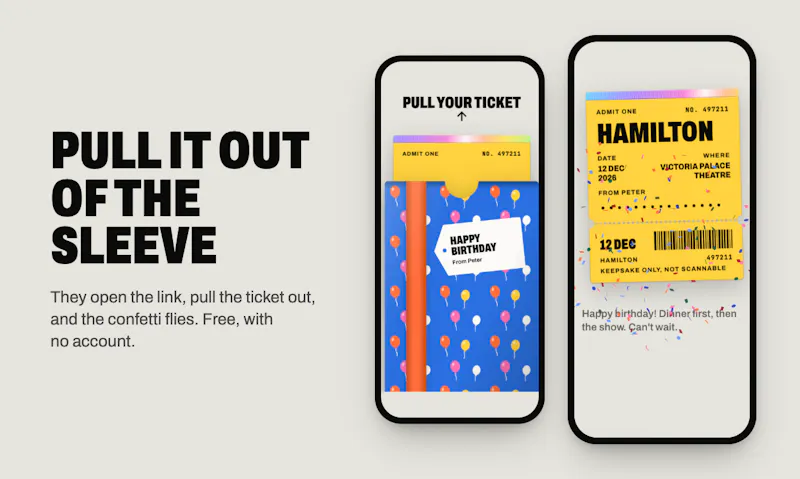 TicketReveal screenshot 2
