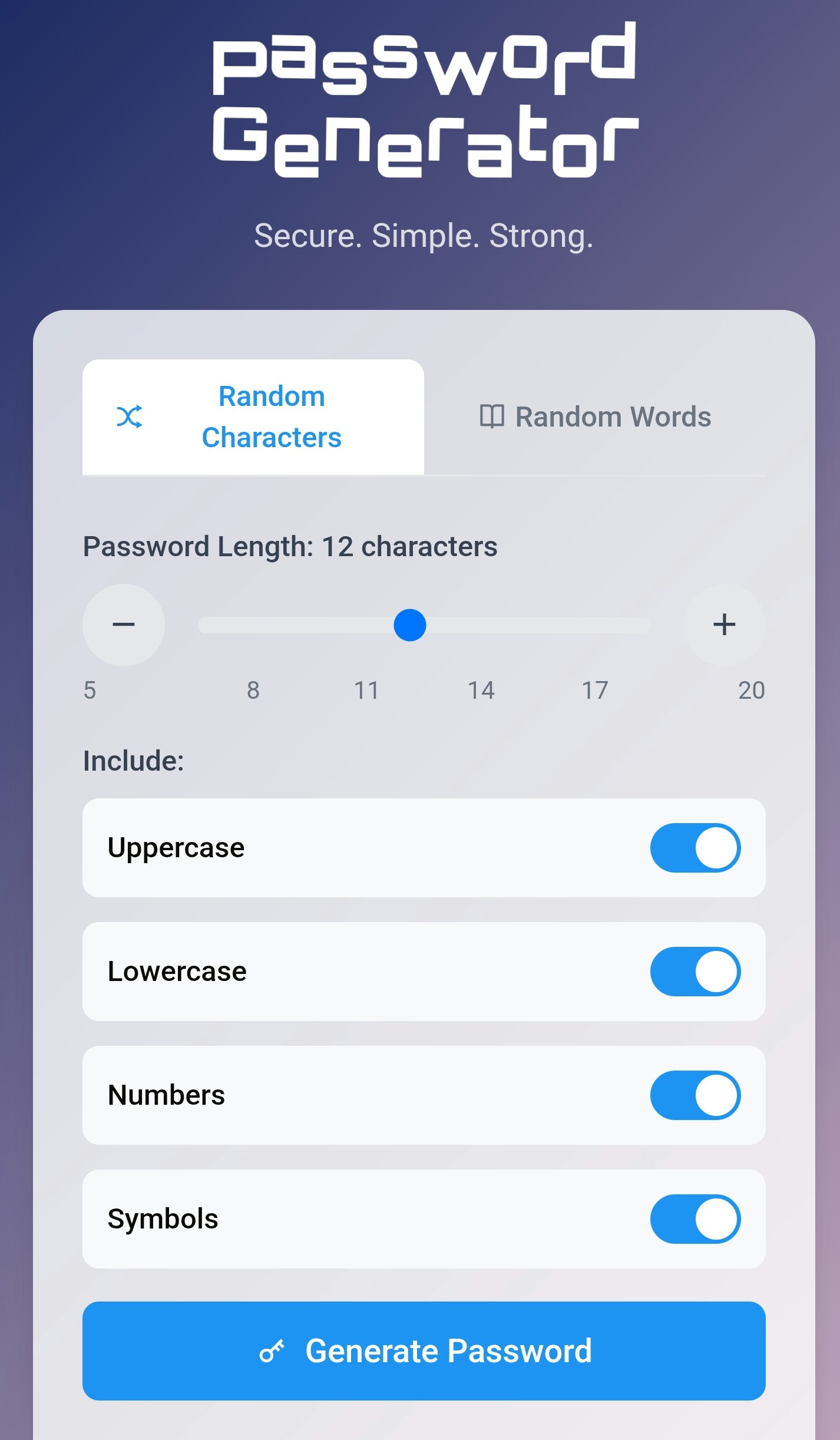 Password Generator gallery image