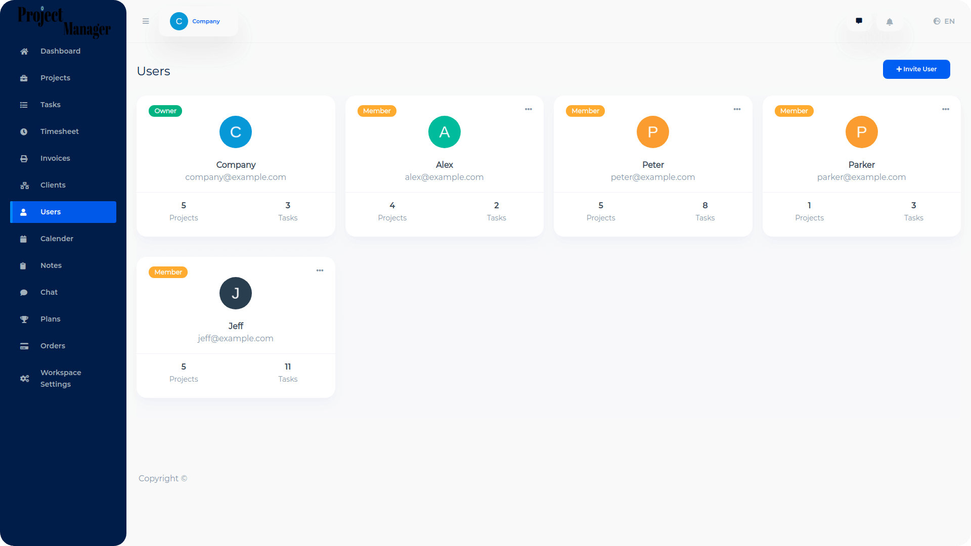 Project Manager gallery image