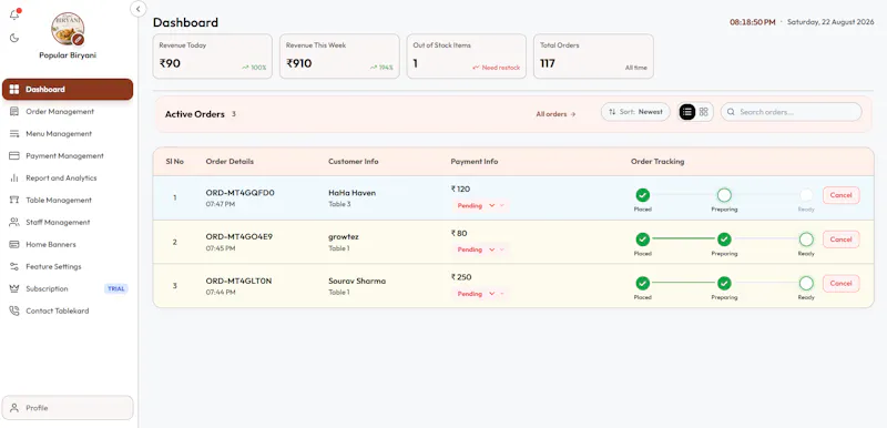 Tablekard screenshot 13