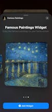 Famous Paintings Widget: Art gallery image