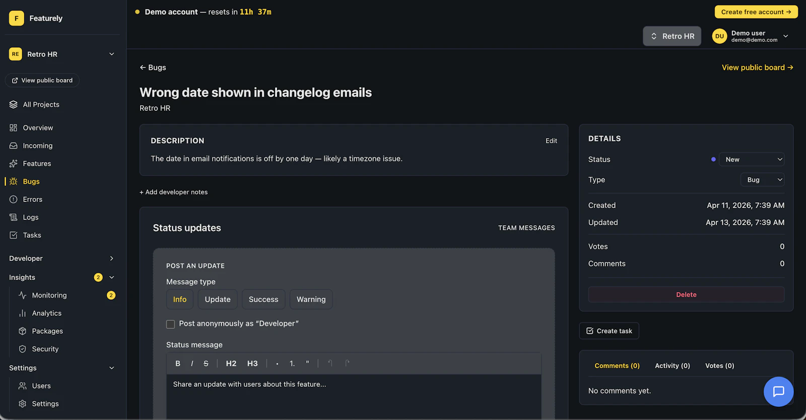 Featurely screenshot 7