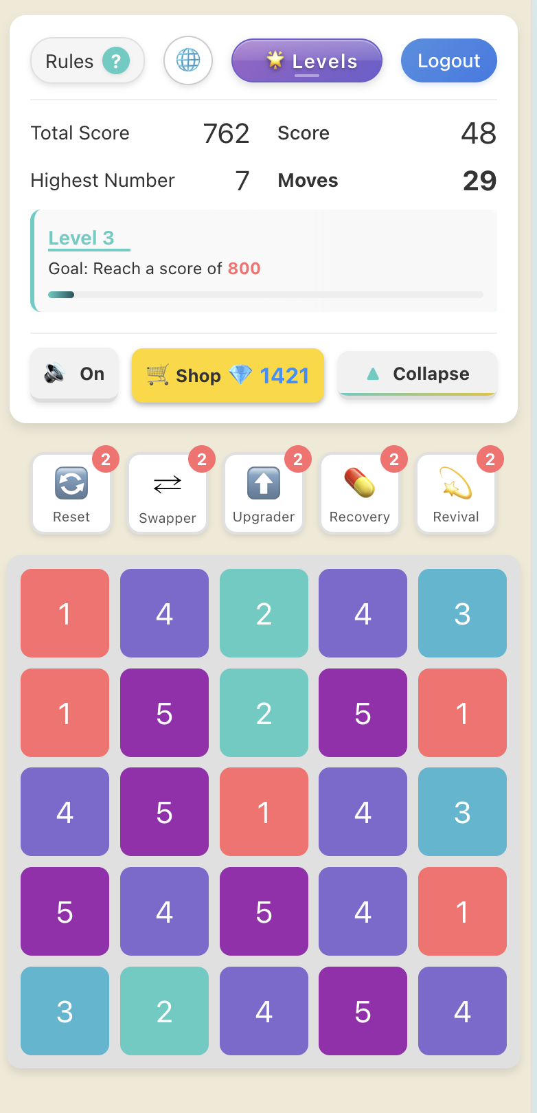 Tocca 3: Numer Match Puzzle Game media 1