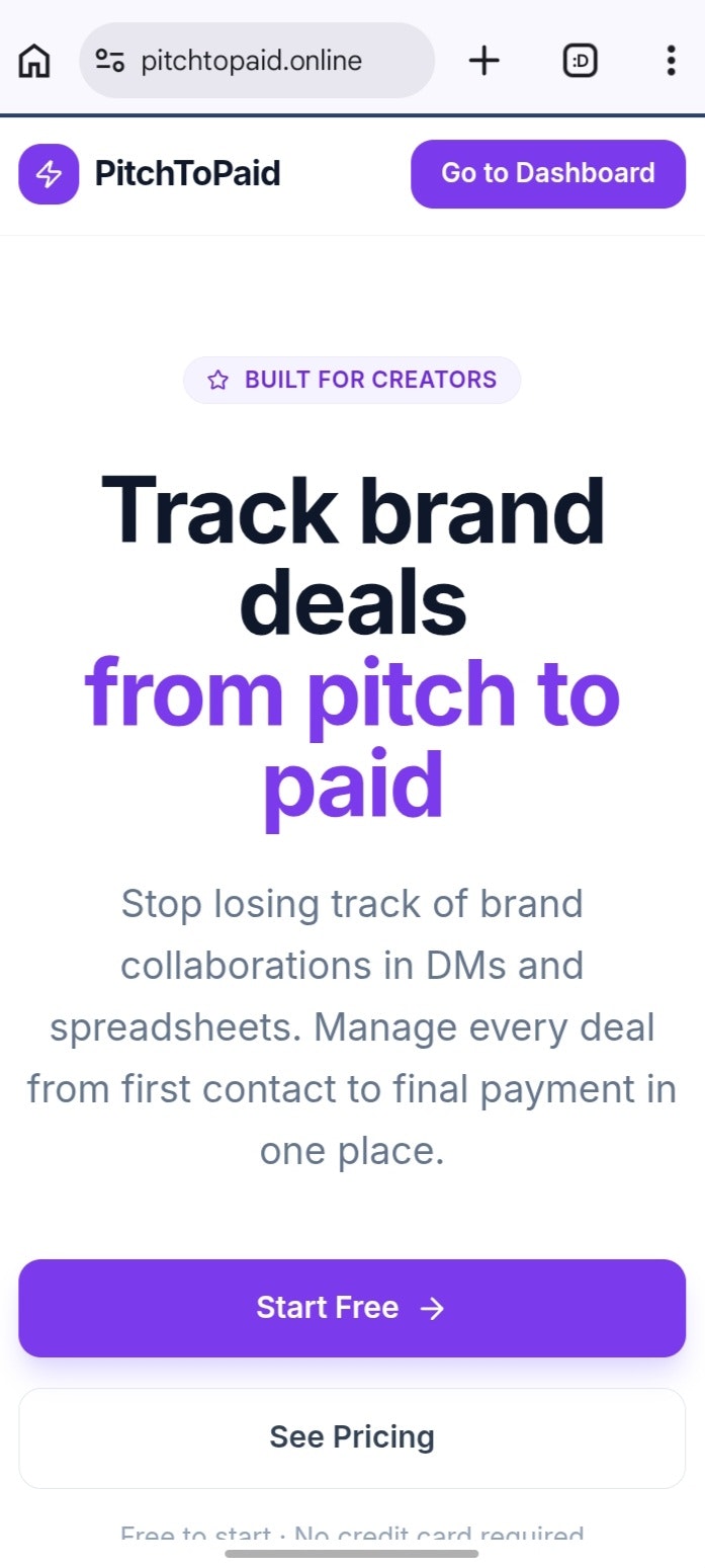 PitchToPaid gallery image