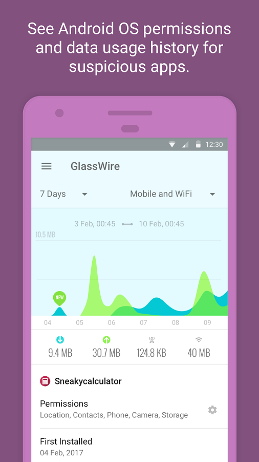 GlassWire Mobile gallery image