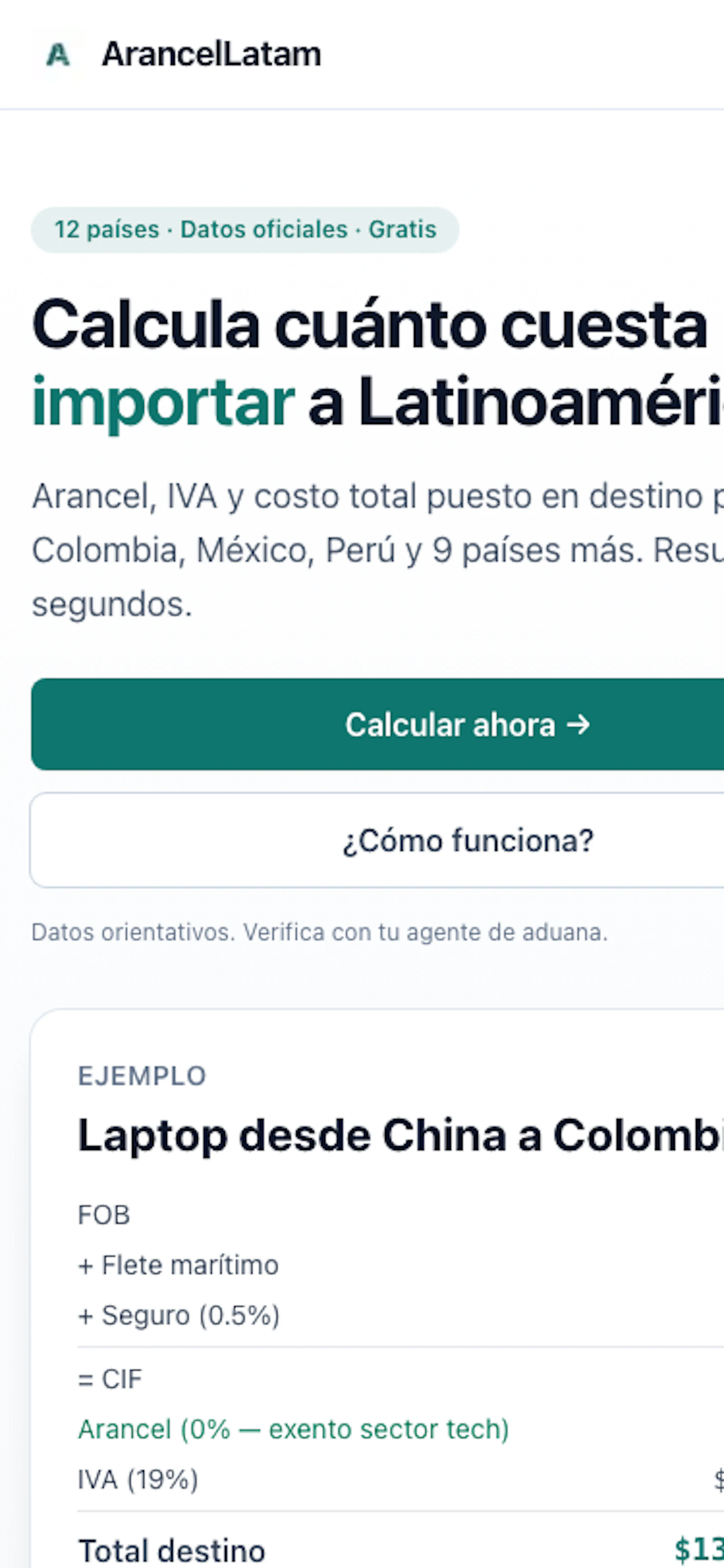 ArancelLatam screenshot 5