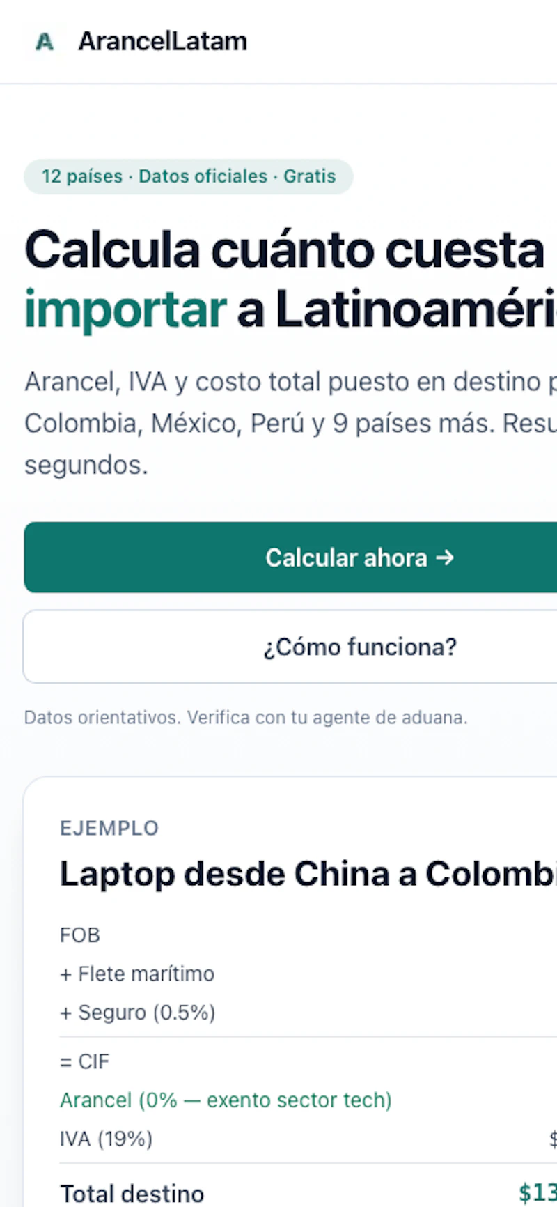 ArancelLatam screenshot 5