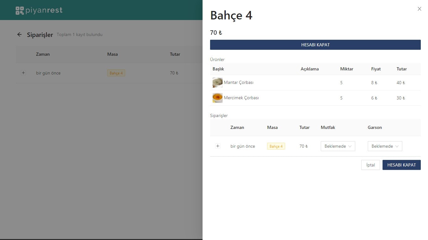Piyanrest -Restaurant Ordering Solutions gallery image