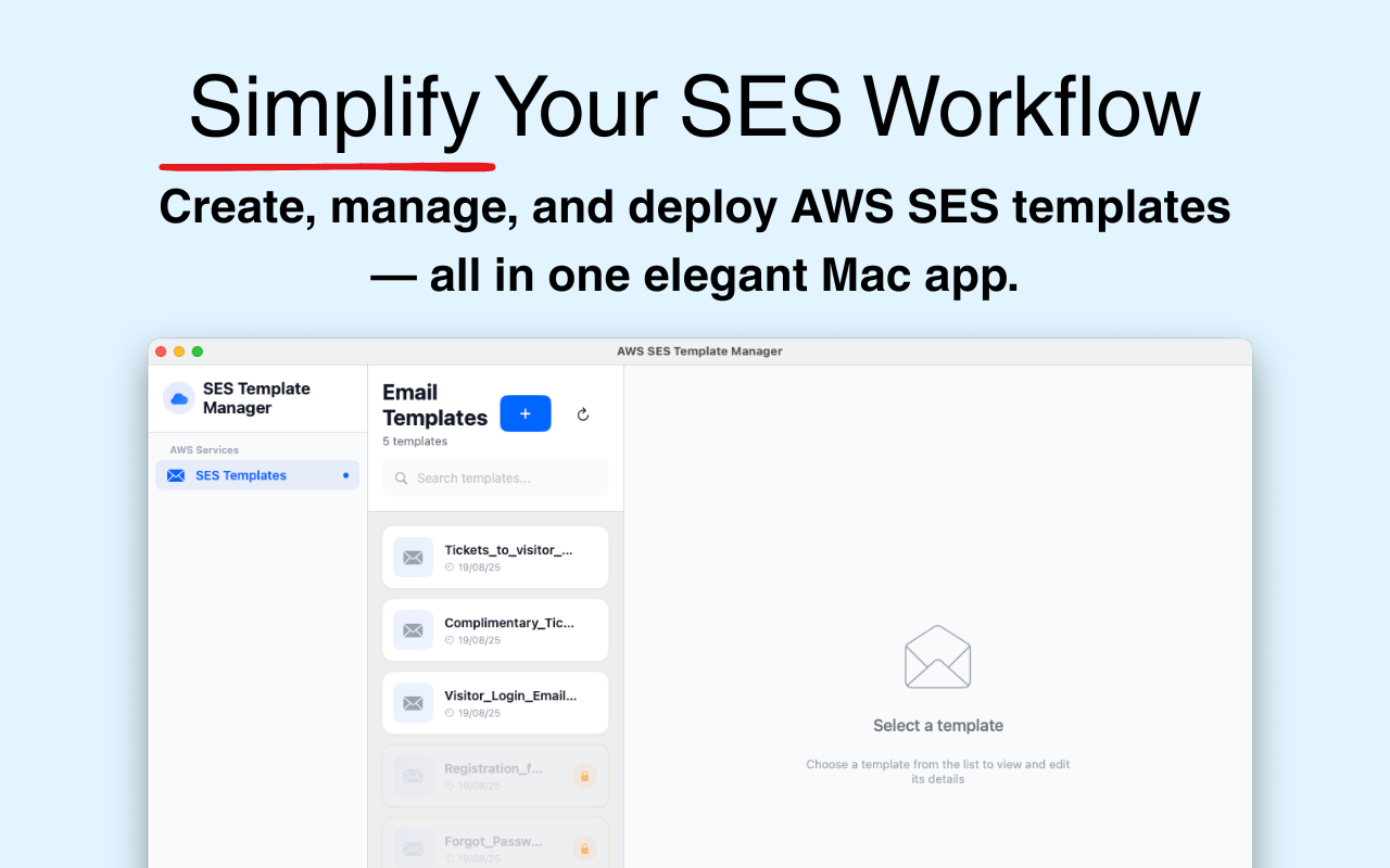 SES Template Manager gallery image