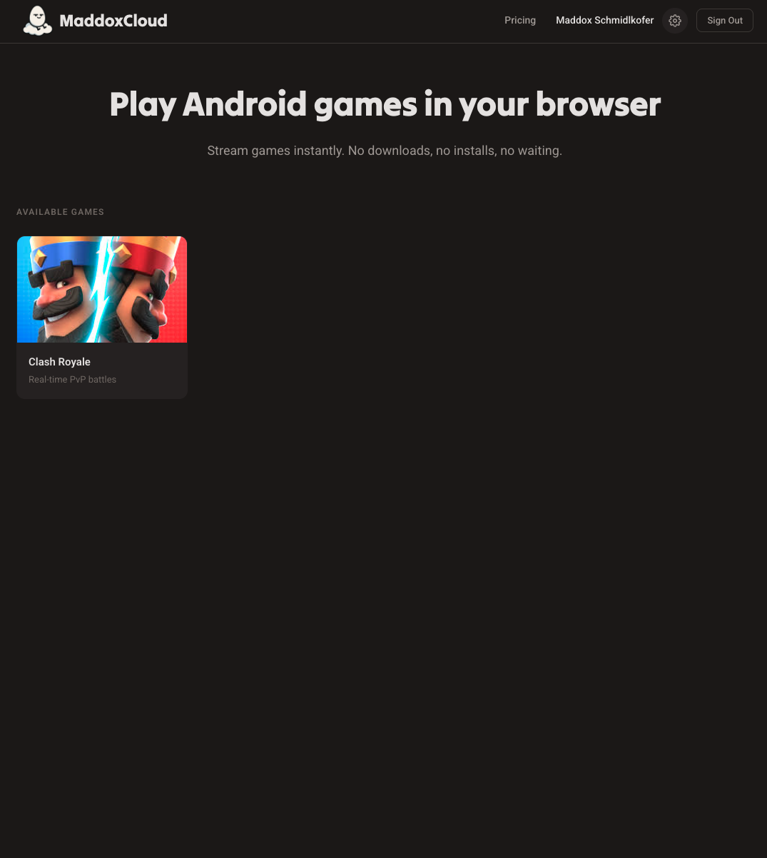 MaddoxCloud - Screenshot 2 showing product features and functionality
