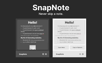 SnapNote gallery image
