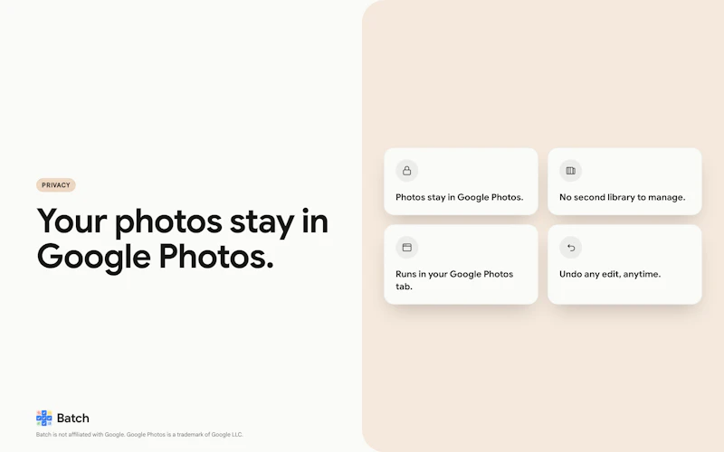 Bulk Edit Google Photos screenshot 5