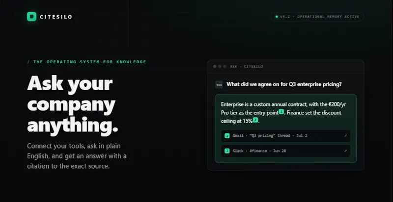 Citesilo screenshot 1