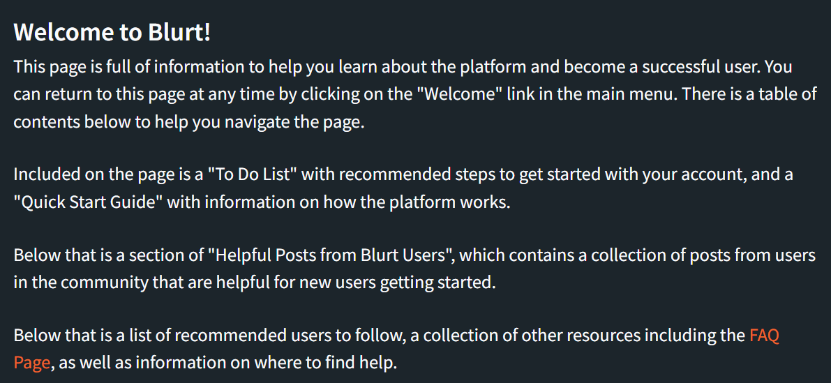 BLURT - Crypto-Based social media site media 3