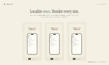 AppScreen.co, Store Screenshot Generator gallery image