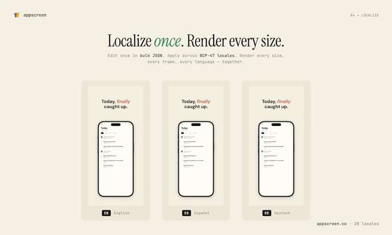 AppScreen.co, Store Screenshot Generator screenshot 6