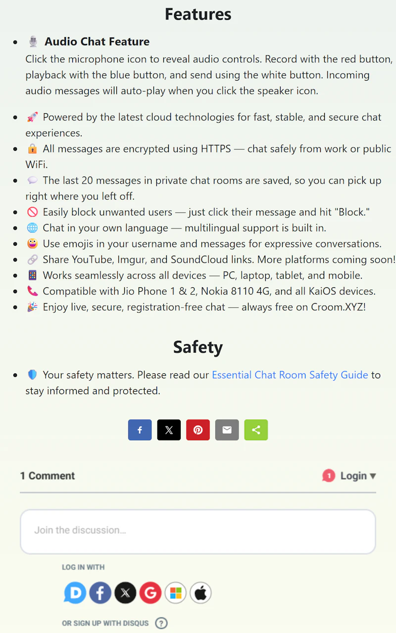 Croom.XYZ screenshot 3