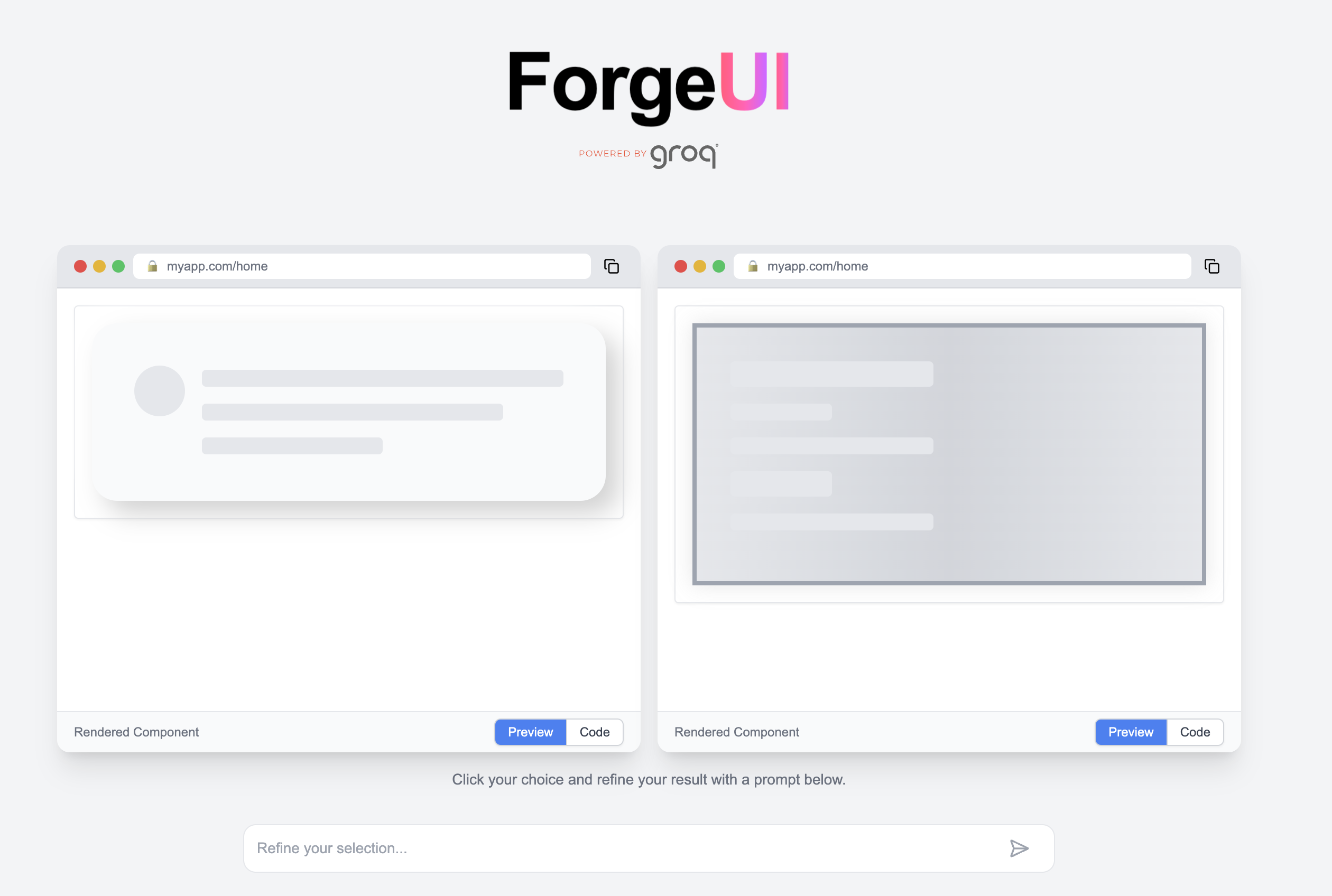 ForgeUI gallery image