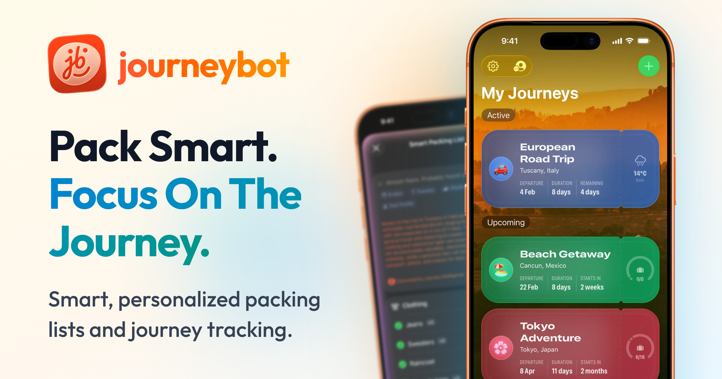 journeybot: packing & travel gallery image