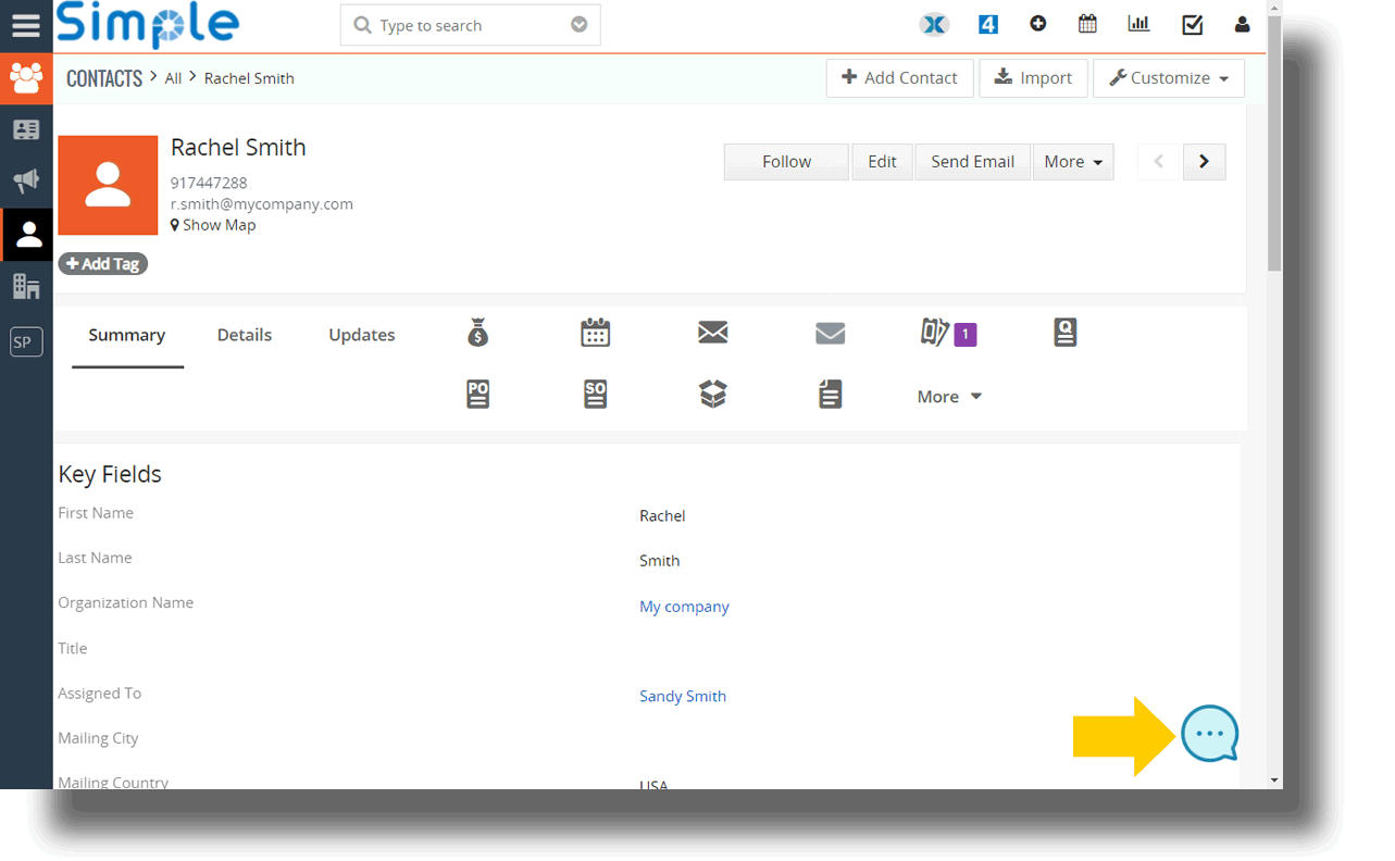 Intégration WhatsApp avec Vtiger CRM media 4