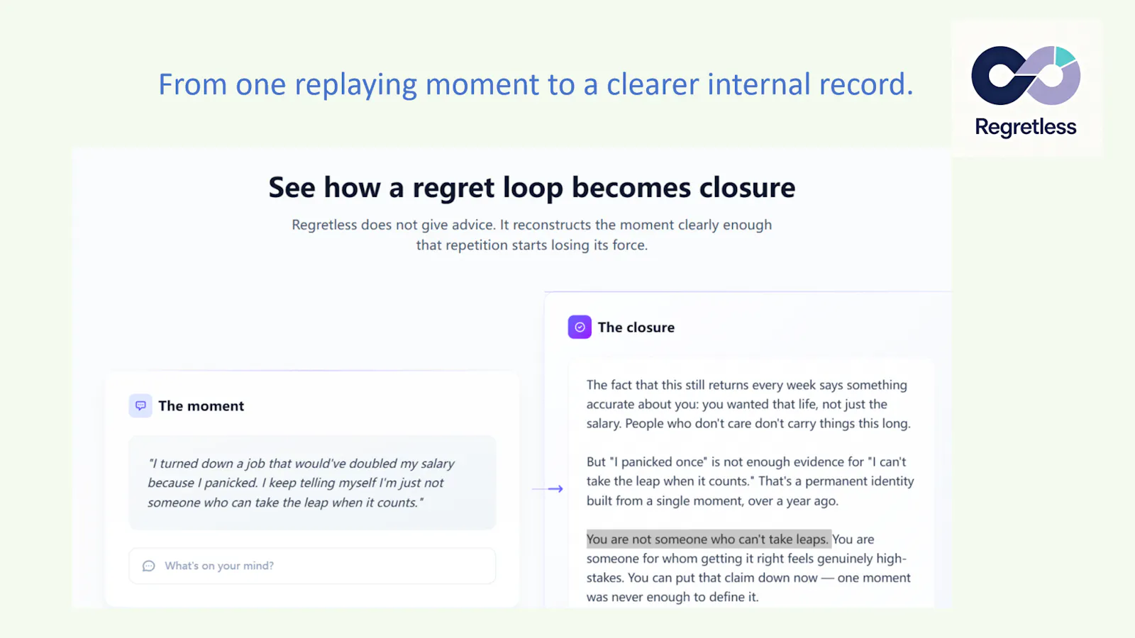 Regretless screenshot 4