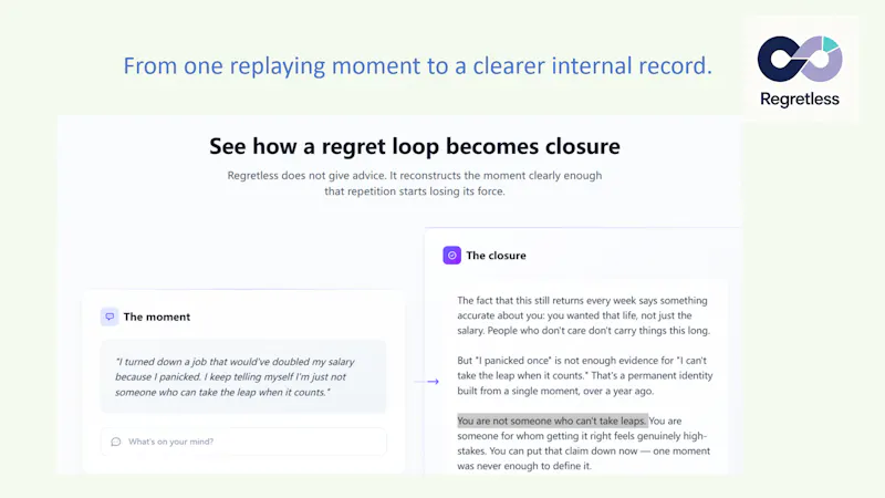 Regretless screenshot 4