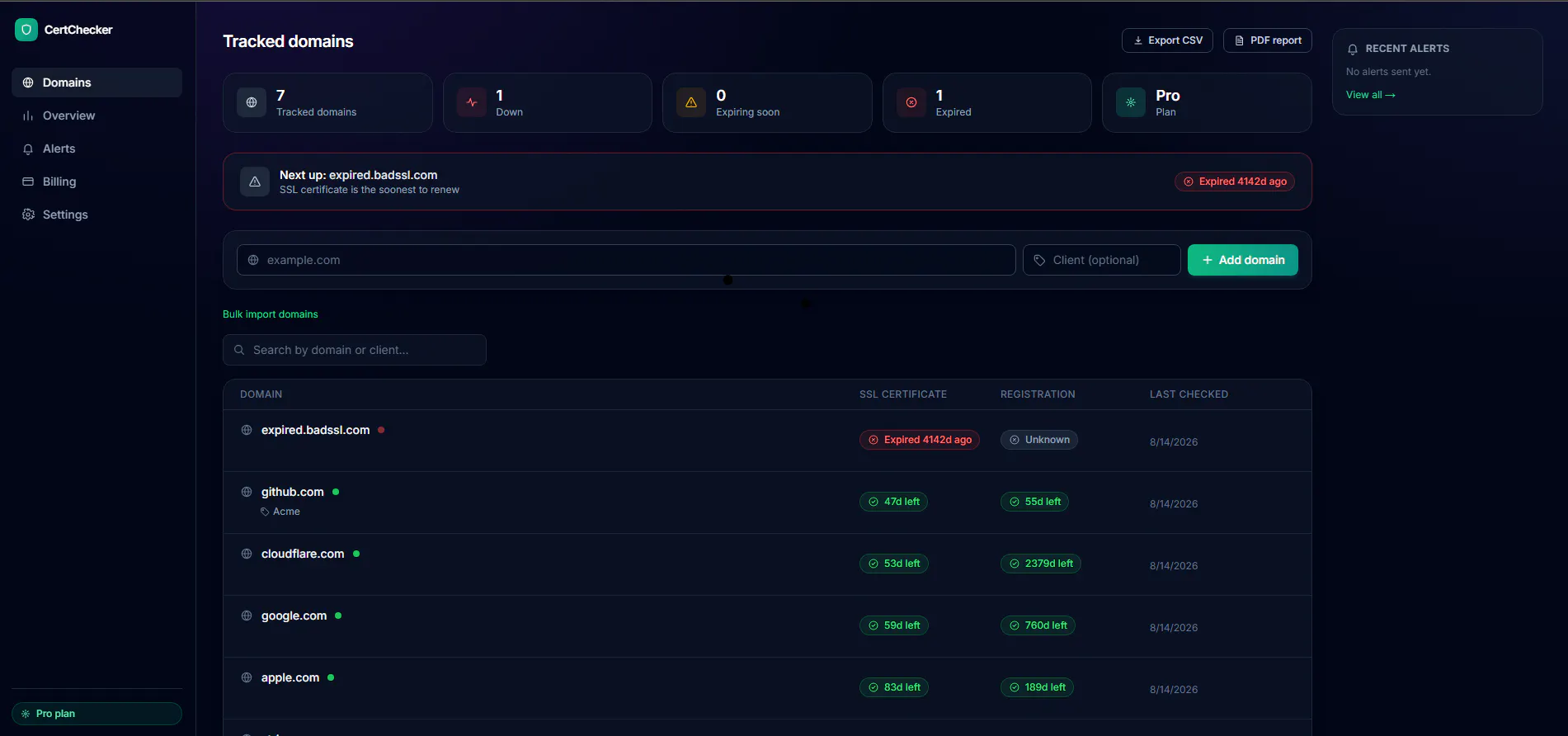 CertChecker gallery image