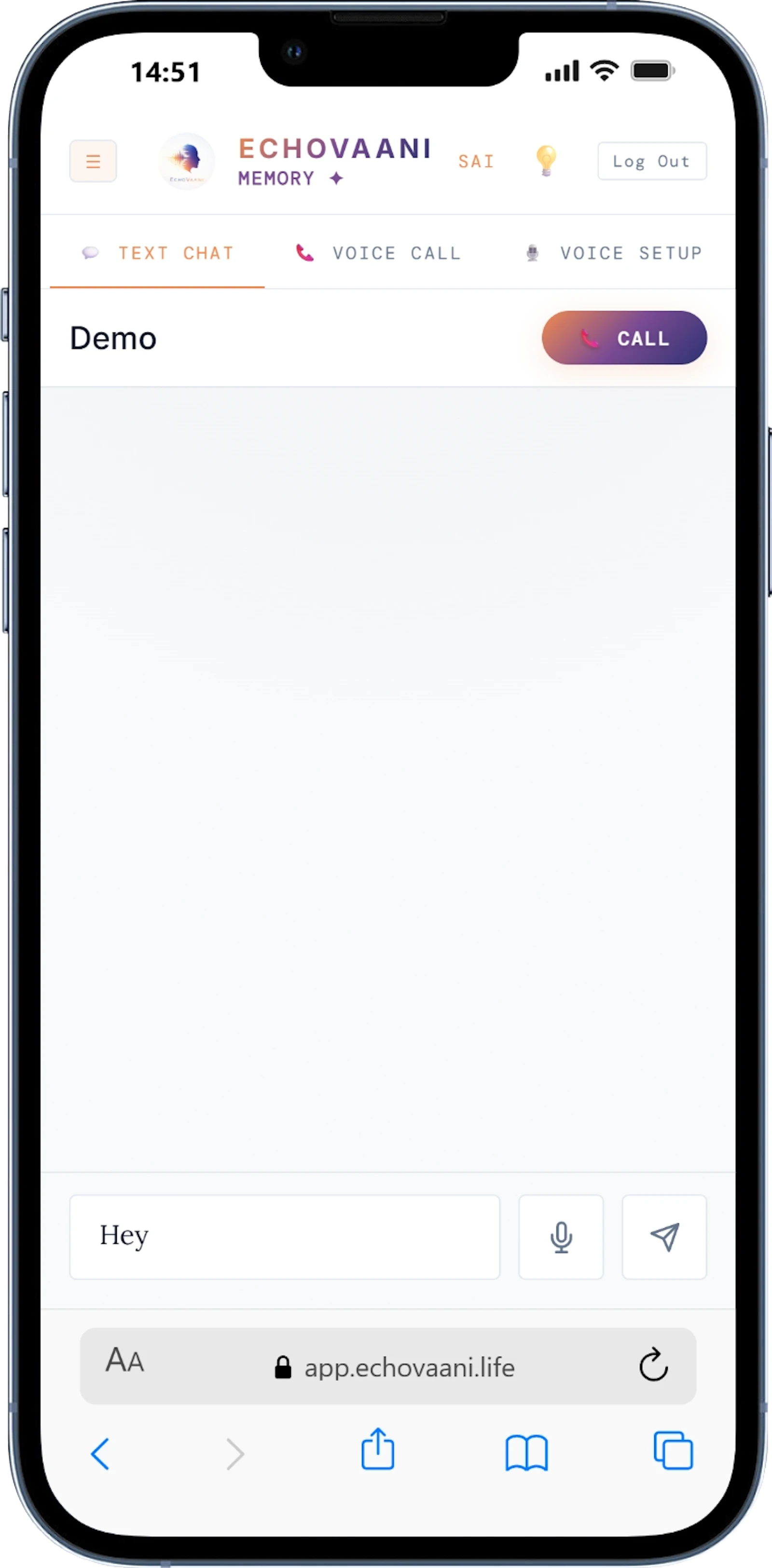 Echo Vaani screenshot 2