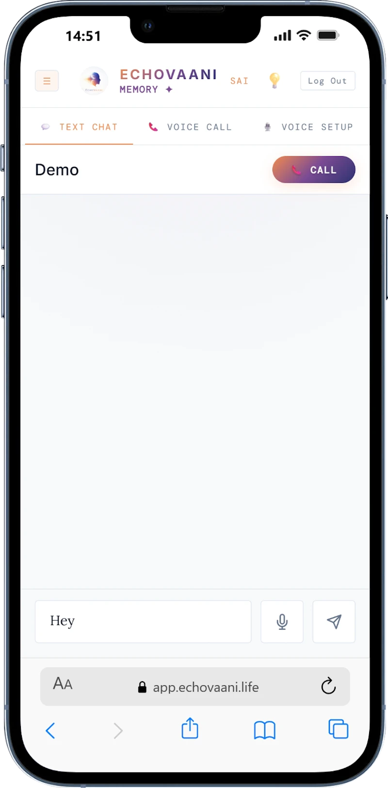 Echo Vaani screenshot 2