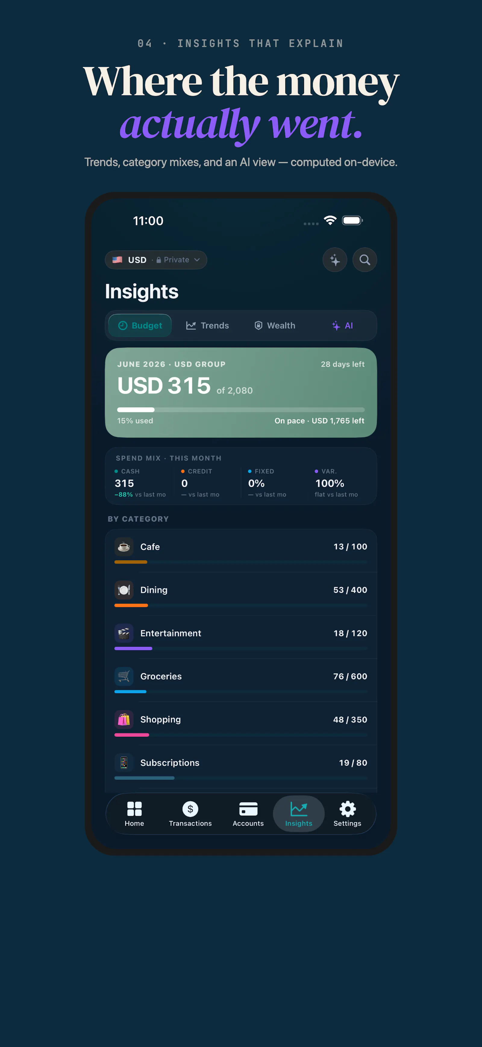 Finio: Personal Finance screenshot 6