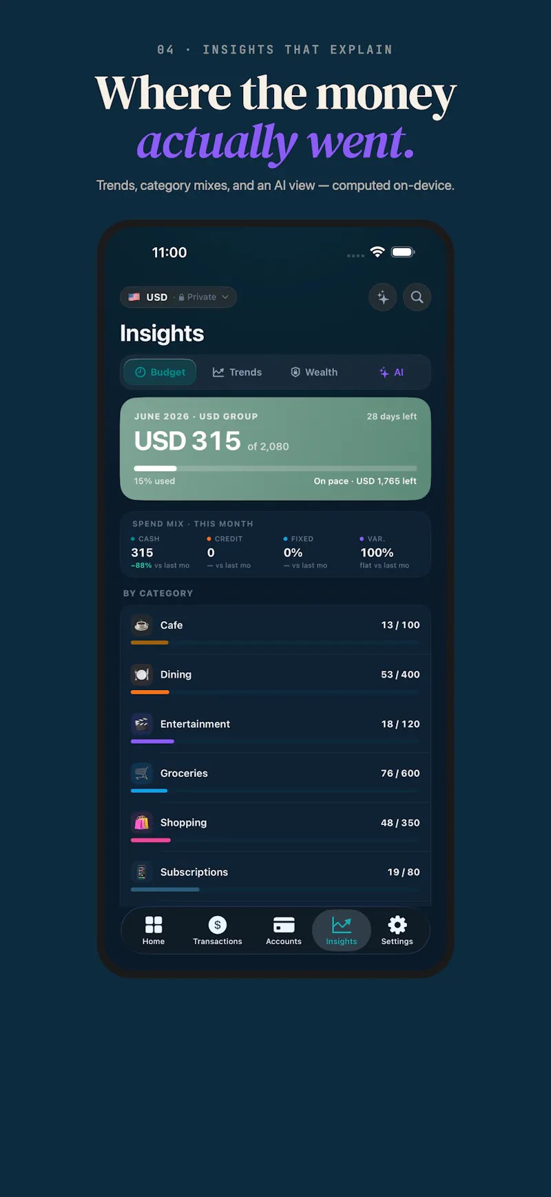 Finio: Personal Finance screenshot 6