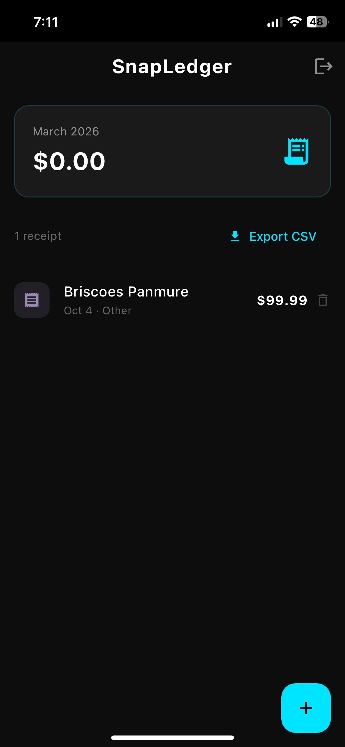 SnapLedger gallery image