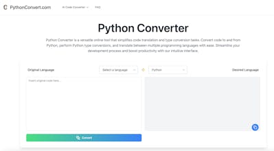 Python Converter gallery image