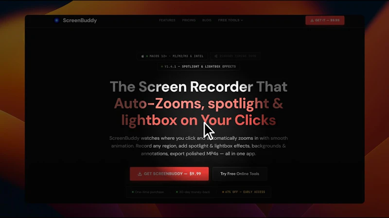 ScreenBuddy screenshot 1 (video preview)