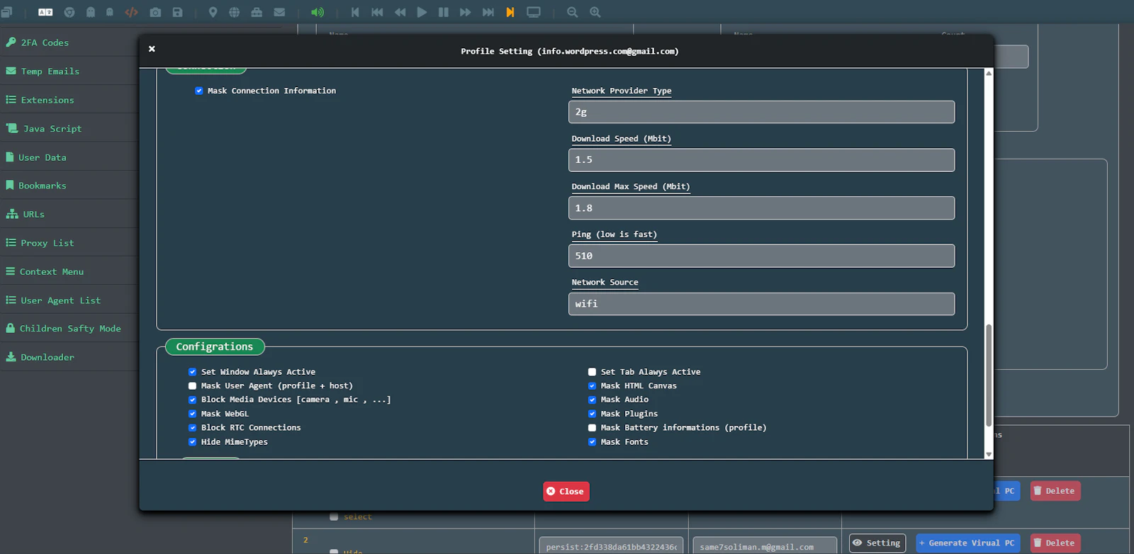 Social Browser screenshot 3