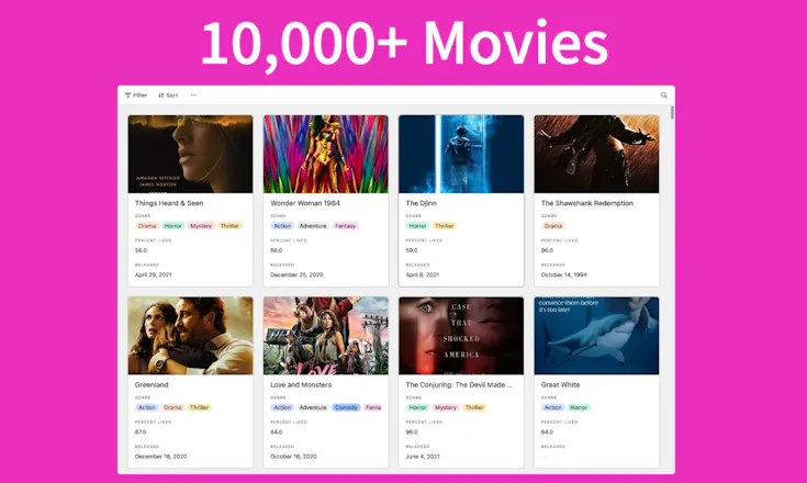 MovieTable 2022 gallery image