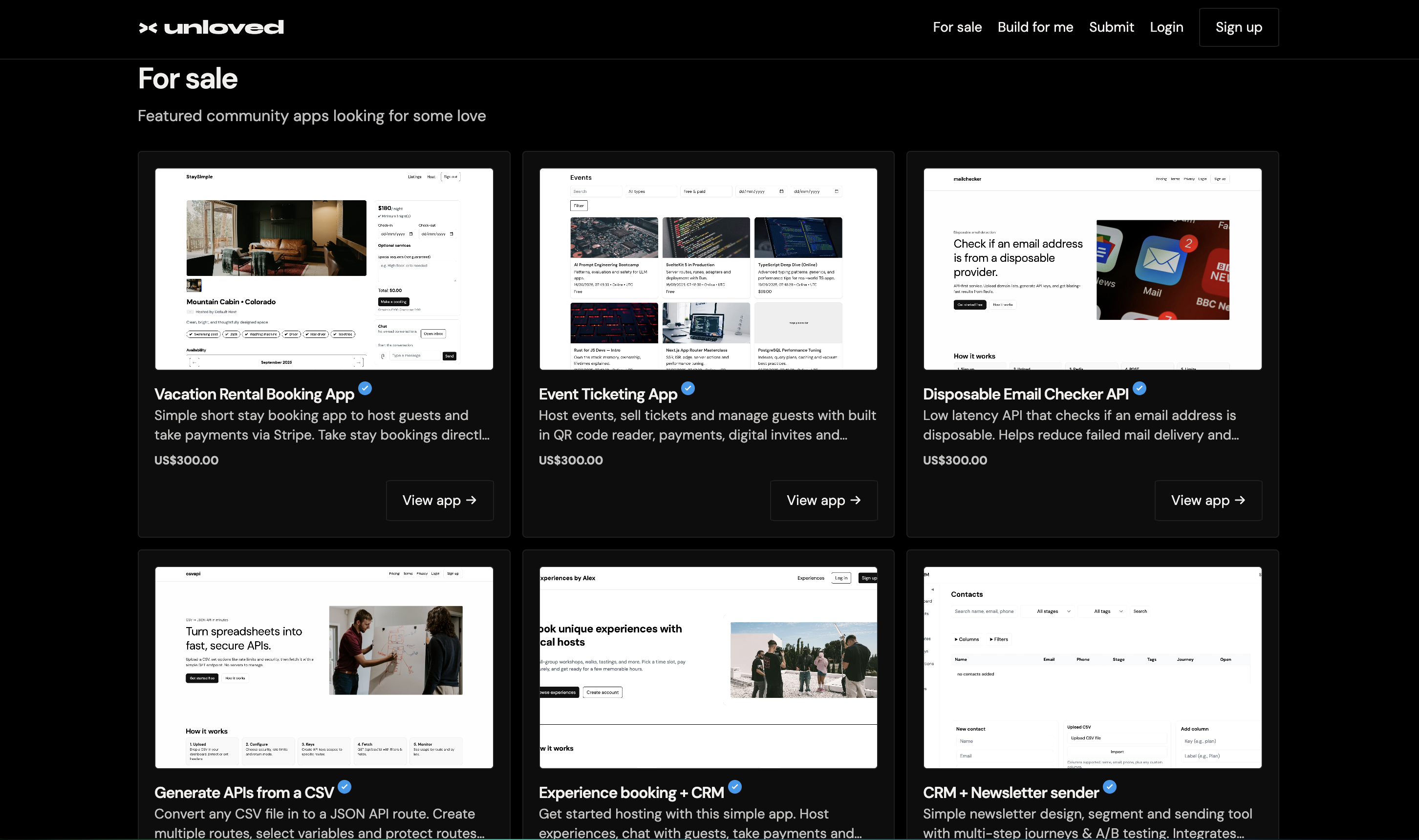unloved gallery image