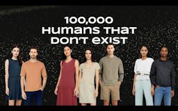 100,000 humans that don't exist media 1