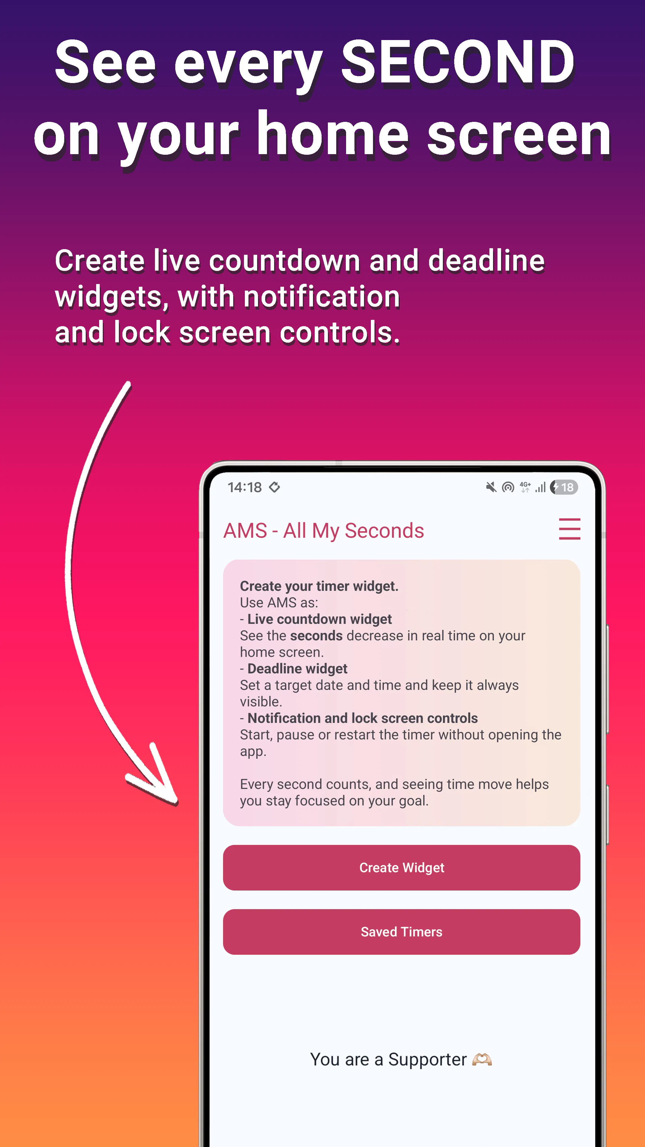 All My Seconds – Live Countdown Widget gallery image