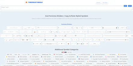 The Cool Symbols gallery image
