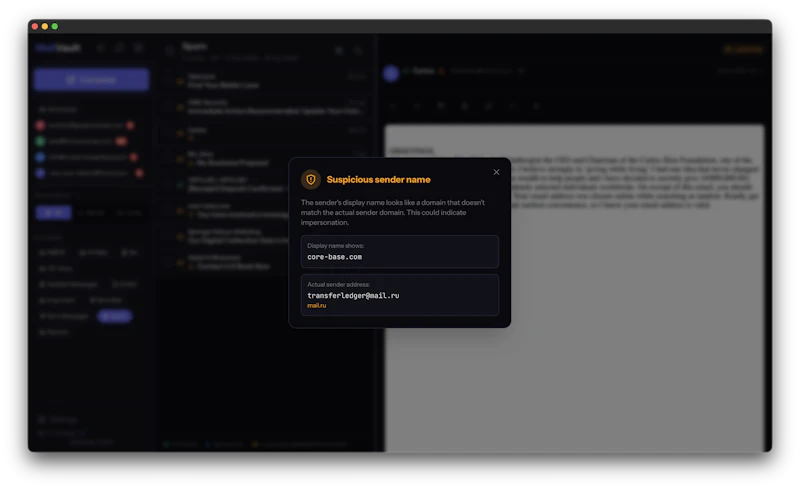 MailVault screenshot 4