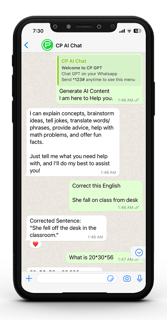 CP Chat - เครื่องมือสร้างเนื้อหาและการสร้างภาพ AI ใน whatsapp media 5