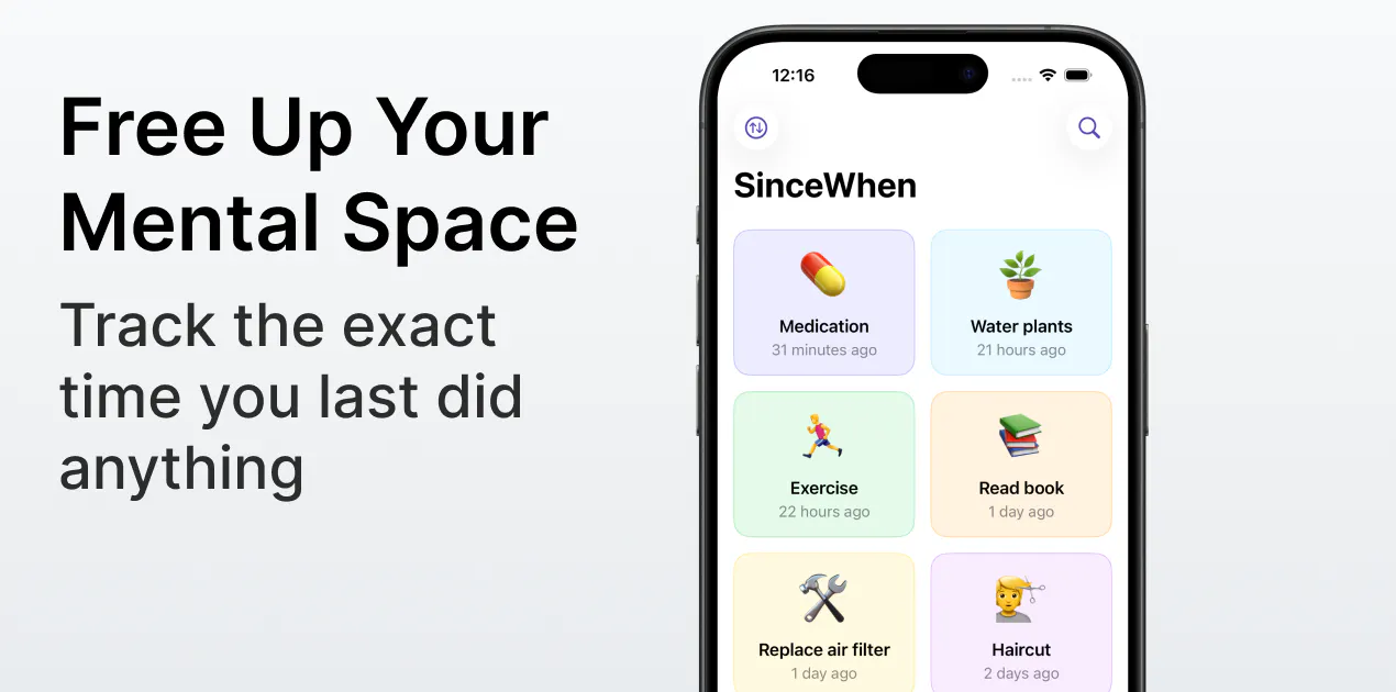 SinceWhen 项目横幅