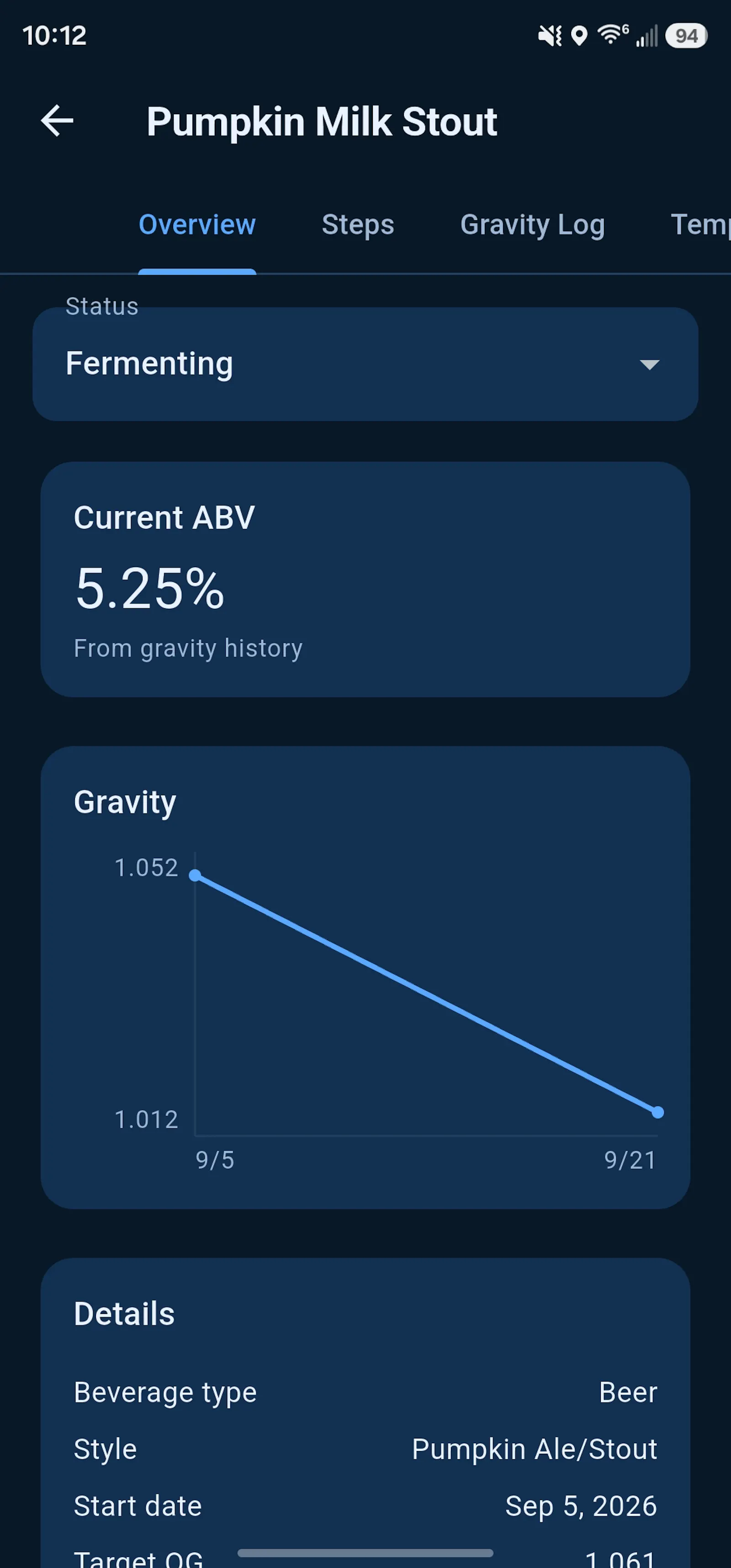 BrewNote screenshot 1