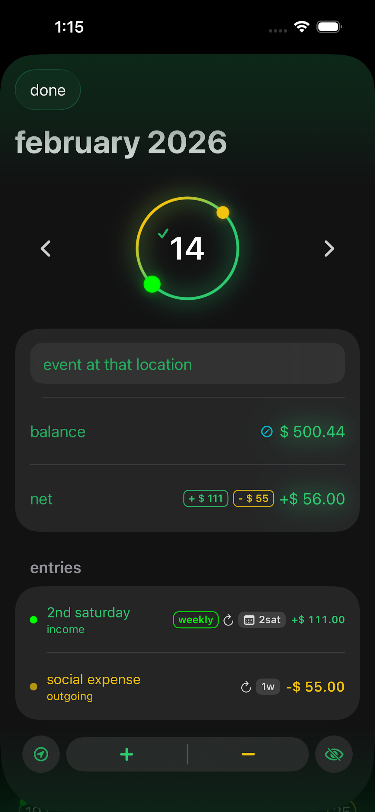 [ moneytime ] 1.0 - Screenshot 4 showing product features and functionality