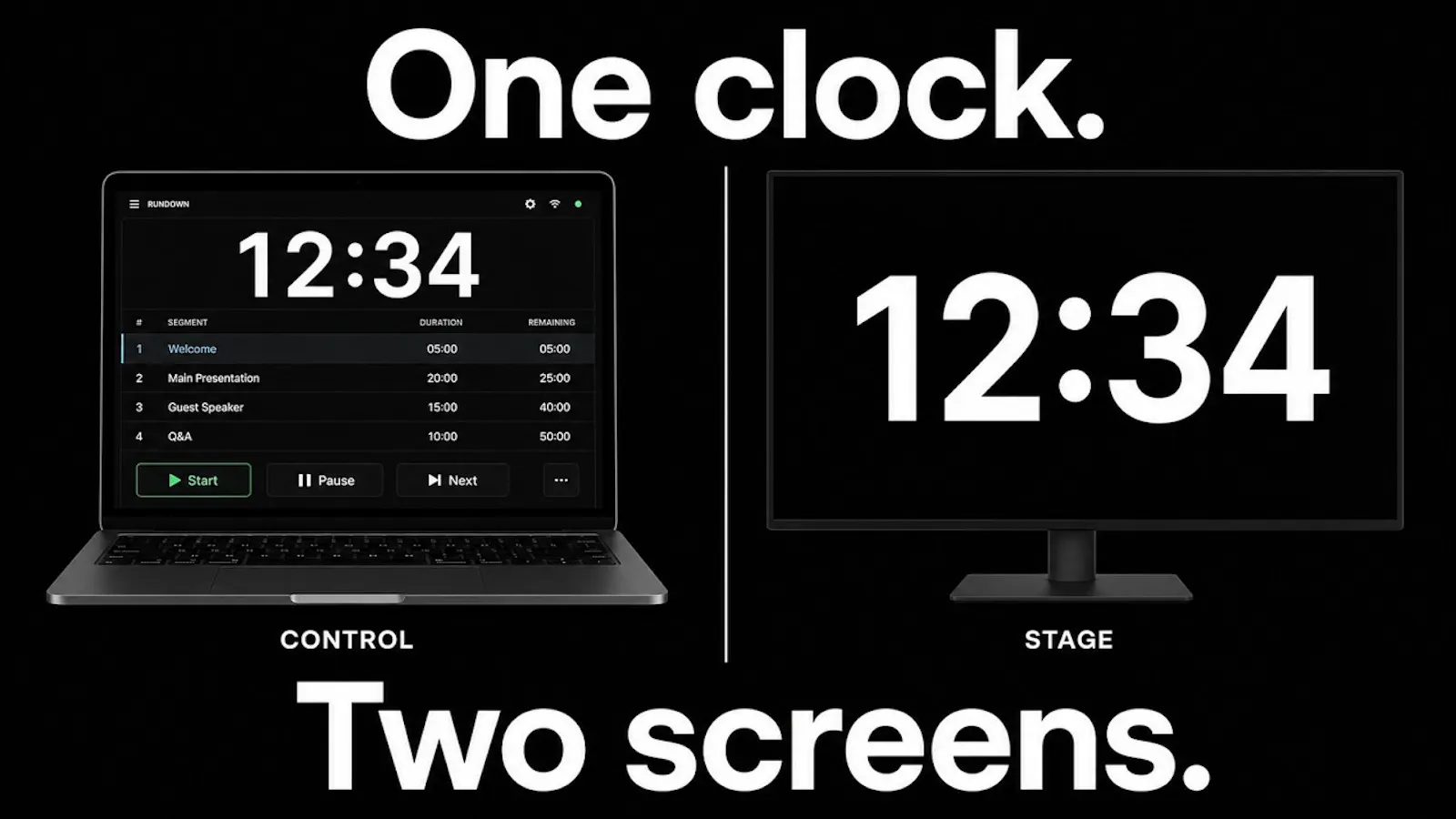 ShowTiming screenshot 1 (video preview)