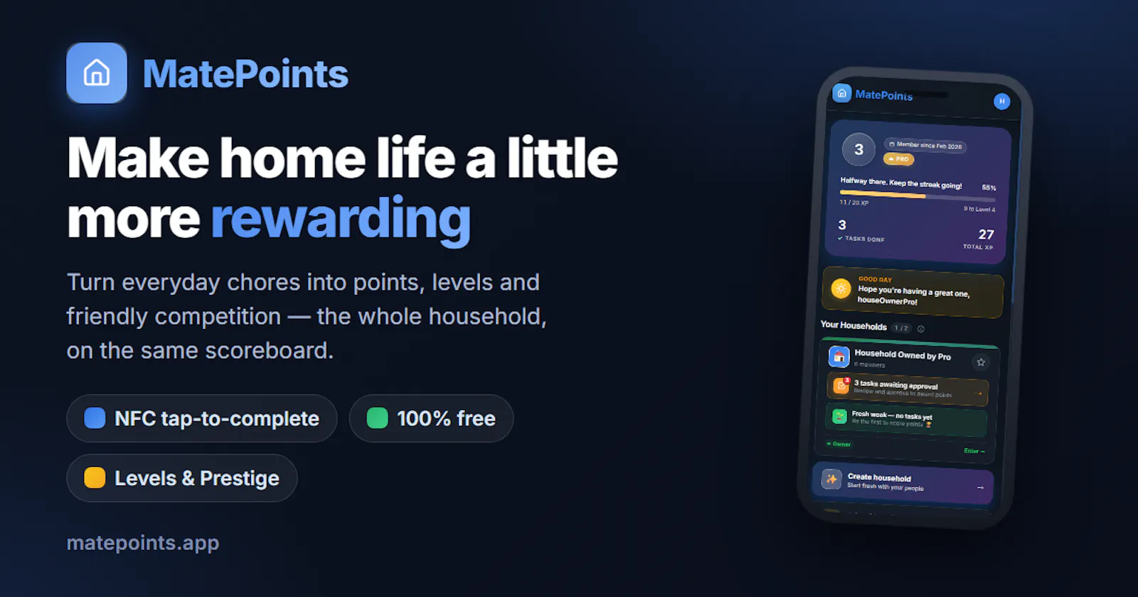 MatePoints screenshot 1