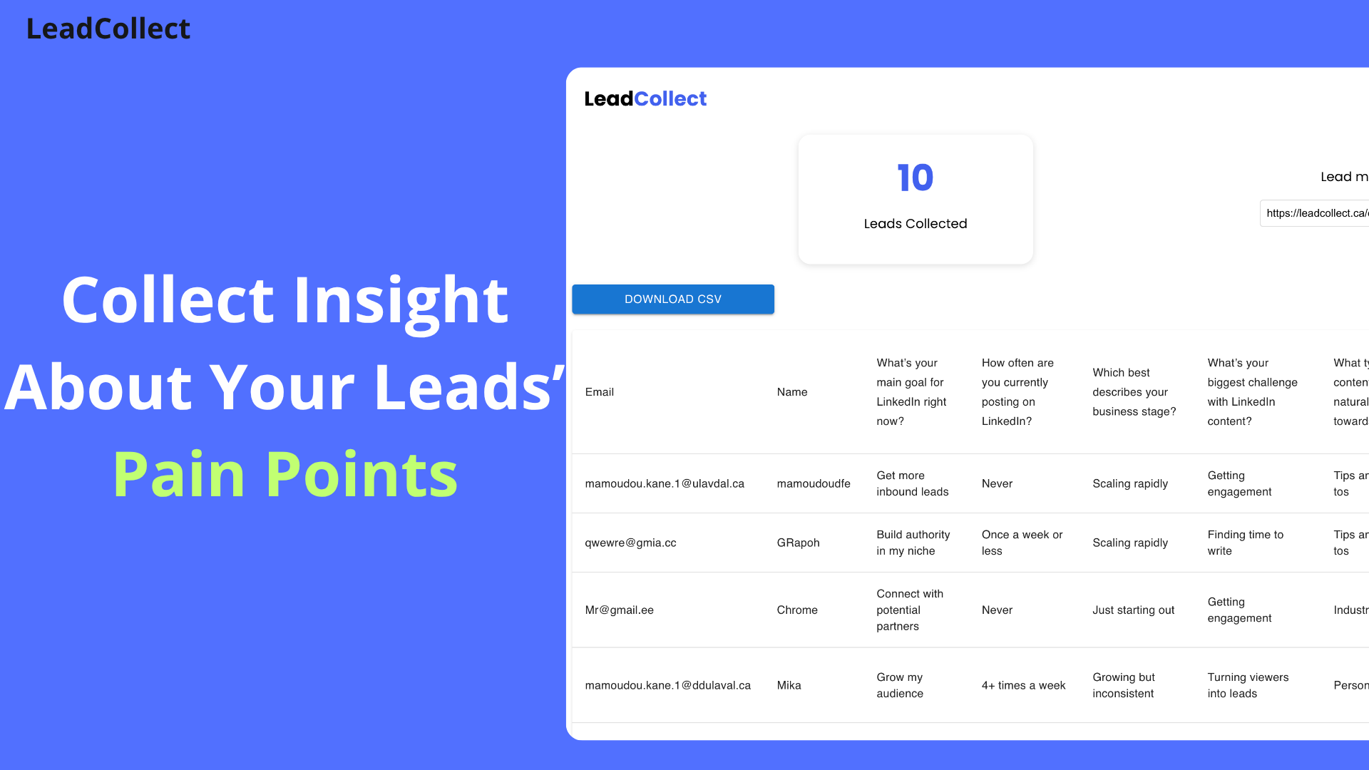 LeadCollect gallery image