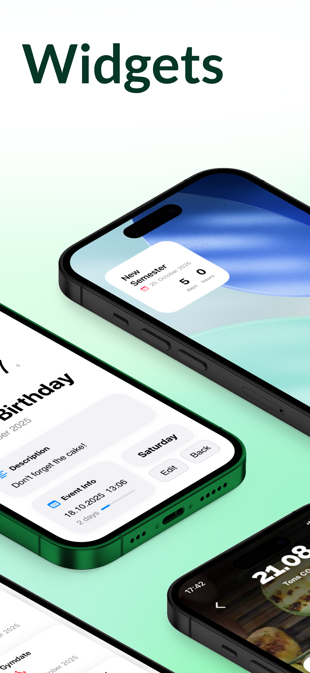 Soony Countdown - Screenshot 2 preview