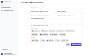 Echothreads gallery image